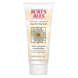 Burt's Bees Soap Bark and Chamomile Deep Cleansing Cream, 170g [Packaging may vary]