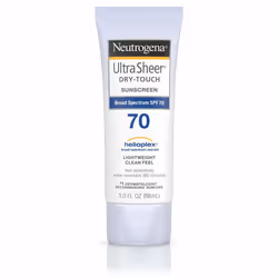 Neutrogena Ultra Sheer Dry-Touch Sunscreen Lotion, Broad Spectrum SPF 70, 3 Fl Oz