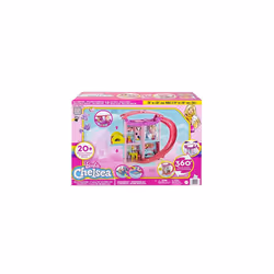 Barbie Doll House | Chelsea Playhouse with 2 Pets, Furniture and Accessories | Elevator, Pool, Slide, Ball Pit and More | Kids Toys and Gifts