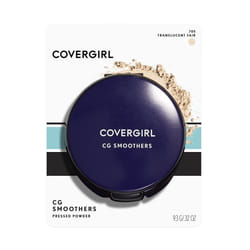 COVERGIRL Smoothers Pressed Powder  Translucent Fair .32 oz (9.3 g) (Packaging may vary)