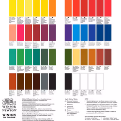 Winsor & Newton 37ml Winton Oil Colour Tube - Cadmium Yellow Hue,1414109