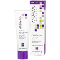 Andalou Ultra Sheer Daily Defence Facial Lotion with SPF 18 80 ml