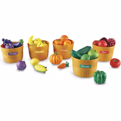 Learning Resources Farmer's Market Food Sorting Set