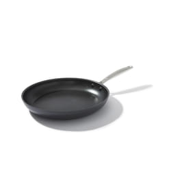 OXO Frying Pan Enhanced 12  Skillet  Ceramic Nonstick  Durable Hard Anodized Cookware  Scratch Resistant  Stainless Steel Handle  Good Grips  Dishwash