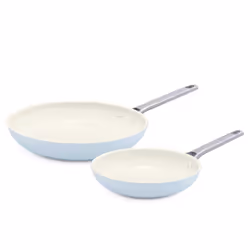 GreenPan Padova Hard Anodized Healthy Ceramic Nonstick 8"""" and 10"""" Frying Pan Skillet Set PFAS-Free Dishwasher Safe ...