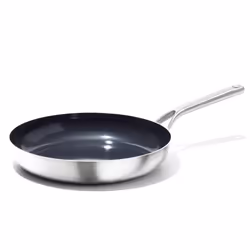 OXO Mira Tri-Ply Stainless Steel PFAS-Free Nonstick 8"""" Frying Pan Skillet Induction Multi Clad Dishwasher and Metal Ut ...