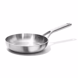 OXO Mira Tri-Ply Stainless Steel 8"""" Frying Pan Skillet Induction Multi Clad Dishwasher and Metal Utensil Safe