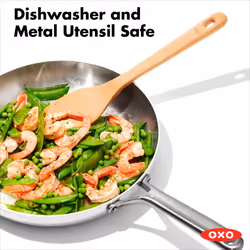 OXO Mira Tri-Ply Stainless Steel  12"""" Frying Pan Skillet  Induction  Multi Clad  Dishwasher and Metal Utensil Safe