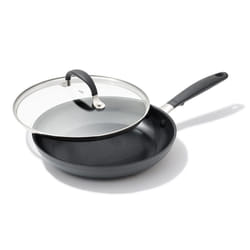 OXO Good Grips 9.5"" Frying Pan Skillet with Lid  3-Layered German Eng