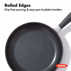 OXO Good Grips 9.5"" Frying Pan Skillet with Lid  3-Layered German Eng