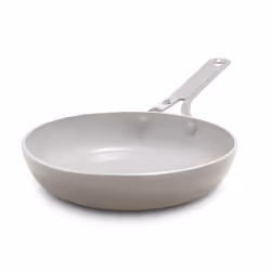 GreenPan Nova 8in Frying Pan Skillet  Healthy Ceramic Nonstick  PFAS-Free  Induction Suitable  Dishwasher and Oven Safe  Clay