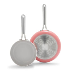 GreenPan Nova 8  & 10  2 Piece Frying Pan Skillet Set  Oprahs Favorite Things 2024  Induction Suitable PFAS-Free Nontoxic Ceramic Nonstick  Dishwasher
