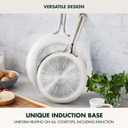 GreenPan Nova 8  & 10  2 Piece Frying Pan Skillet Set  Oprahs Favorite Things 2024  Induction Suitable PFAS-Free Nontoxic Ceramic Nonstick  Dishwasher
