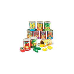 Learning Resources One To Ten Counting Cans Toy Set  65 Pieces Multicolor 4-1/4 x 3 in
