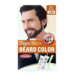 Bigen Men's Beard Colour Dark Brown B103