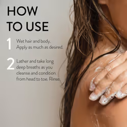 PHILIP B Nordic Wood Hair + Body Shampoo 2 oz. (60 ml) | Purifying Hair and Body Shampoo that Lathers Up Luxuriously