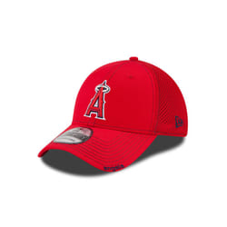 MLB Los Angeles Angels Neo Fitted Baseball Cap  Scarlet  Medium/Large