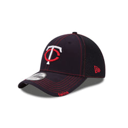 MLB Minnesota Twins Neo Fitted Baseball Cap  Navy  Medium/Large