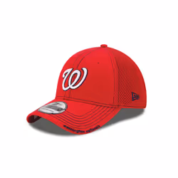 MLB Washington Nationals Neo Fitted Baseball Cap  Scarlet  Medium/Large