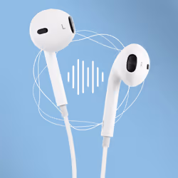 Apple Earpods Earphone Handsfree Kit 3.5mm White - Remote & Mic