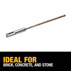 DeWalt DW5503 DeWalt 3/16"""" x 4"""" x 6-1/2"""" Solid Rock Carbide SDS+