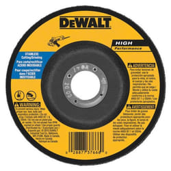 DEWALT DW8457 6-Inch by 1/8-Inch T27 Stainless Steel Cutting/Grinding Wheel  7/8-Inch Arbor