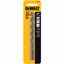 DeWalt DW1124 3/8"""" Black Oxide Split Point Drill Bit