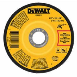 DeWalt DWA4511 Metal Grinding Wheel  4-1/2-Inch x 1/8-Inch x 7/8-Inch