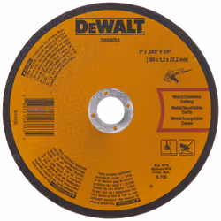 DEWALT DWA8054 Metal Cut-Off Wheel 7-Inch X .045-Inch X 7/8-Inch