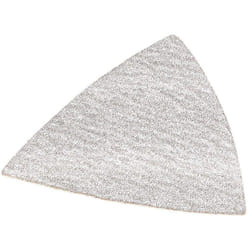 DEWALT DWASPTRI083 Hook and Loop Triangle 80 Grit Sandpaper  12-Pack