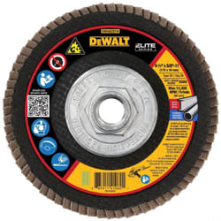 DEWALT DWA8281H 60G T29 XP Ceramic Flap Disc  4-1/2"""" x 5/8""""