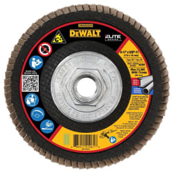 DEWALT DWA8282H 80G T29 XP Ceramic Flap Disc  4-1/2"""" x 5/8""""