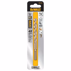 DEWALT DWA1228 7/16"""" Pilot Point Industrial Cobalt Alloy Steel Drill Bit