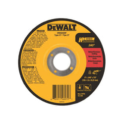 DEWALT DWA8426F T27 HP Fast Cut-Off Wheel  6"""" x 0.040"""" x 7/8""""