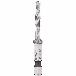 DEWALT DWADTQTR1032 Impact Ready 10-32 UNF Drill Tap  1/4"""" Capacity