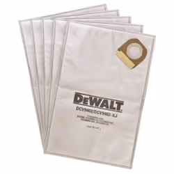 Dewalt Disposable Fleece Liner For Dcv585 Dust Extractor (5 Pk)