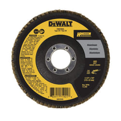 DEWALT Flap Disc  Aluminum  4.5-Inch X 7/8-Inch  60 GRIT (DW8308AL)