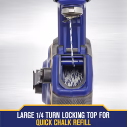 IRWIN Tools STRAIT-LINE Chalk Line  Speedline Pro Reel  Blue  100 ft. IWHT48443BC