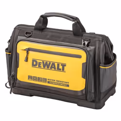 DEWALT Tool Bag  Water Resistant  Hard Bottom  16-inch  Professional Tool Tote (DWST560103)