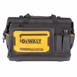 DEWALT Tool Bag Water Resistant Hard Bottom 20-inch Professional Tool Tote with Organization (DWST560104)