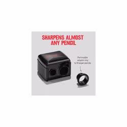 Universal Points Sharpener for All Wooden & Plastic Pencil Sizes, Dual Pencil Sharpener for Lip Liner, Eyebrow, and Eyeliner Pencils