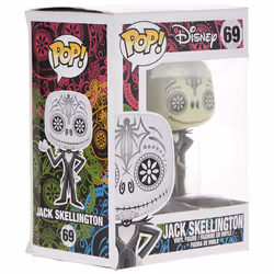 Funko POP Disney Day of The Dead Jack Skellington Action Figure Black, Standard
