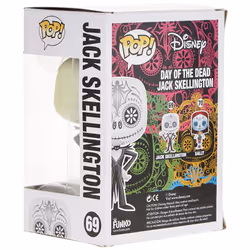 Funko POP Disney Day of The Dead Jack Skellington Action Figure Black, Standard