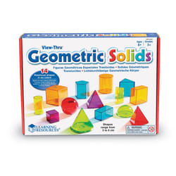 Learning Resources View-Thru Colourful Geometric Shapes
