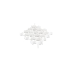 Honeycomb Drawer Organizer, White, One Size