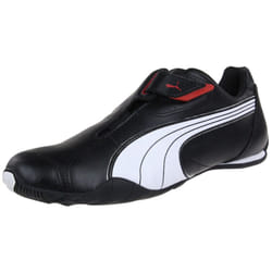 PUMA Men's Redon Move Sneaker  Black/White/High Risk Red  10.5