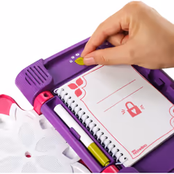 Password Journal Nine with Invisible Ink and Black Light