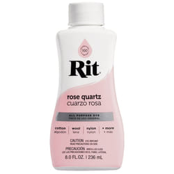 Rit Rosequartz Liquid Dye  8 oz  Rose Quartz  8 Fl Oz