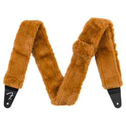 Fender Poodle Plush  Guitar Accessories  Rust Guitar Strap