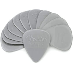 Fender Nylon Guitar Picks 351 Shape  Guitar Accessories  Gray  0.73mm  12-Pack